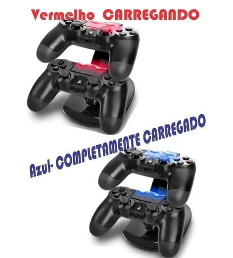 Carregador compatível para controle de PS4 Vasilissa Store
